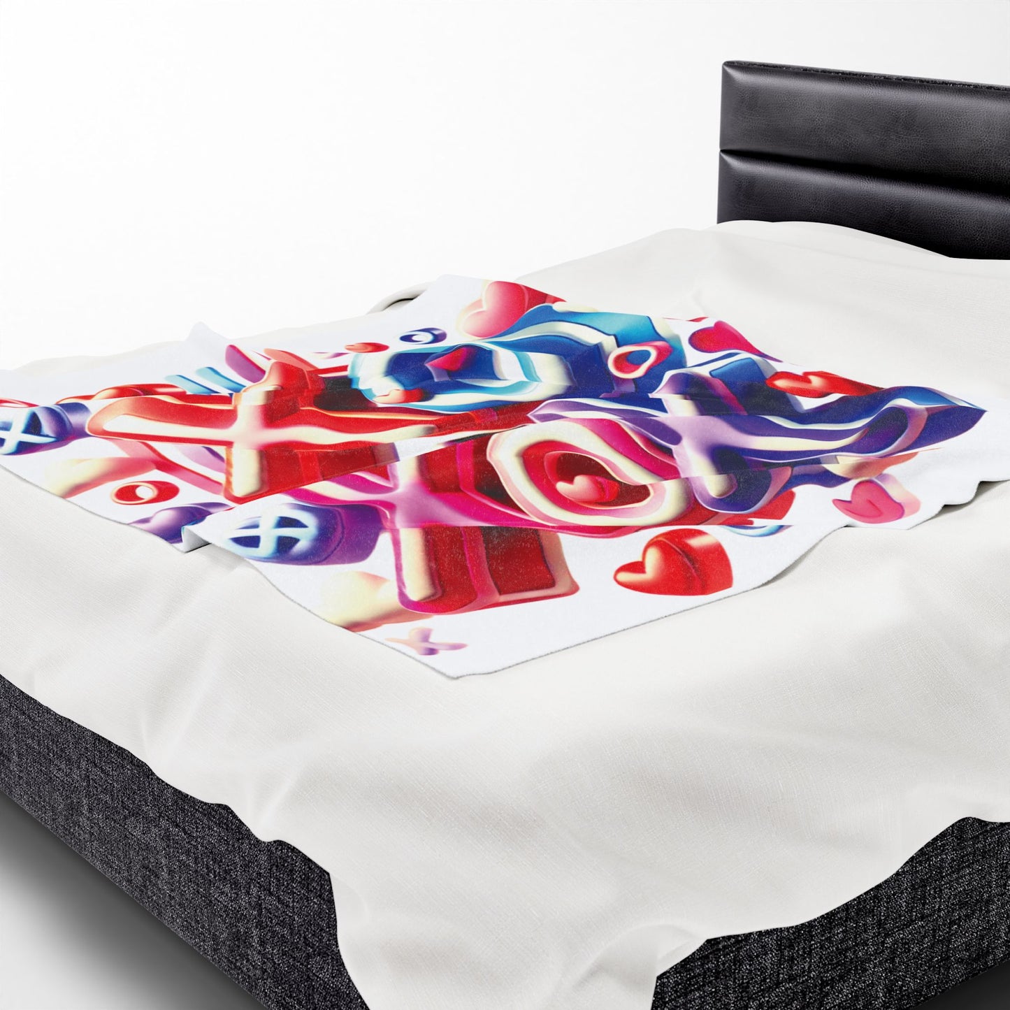 XOXO - Velveteen Plush Blanket