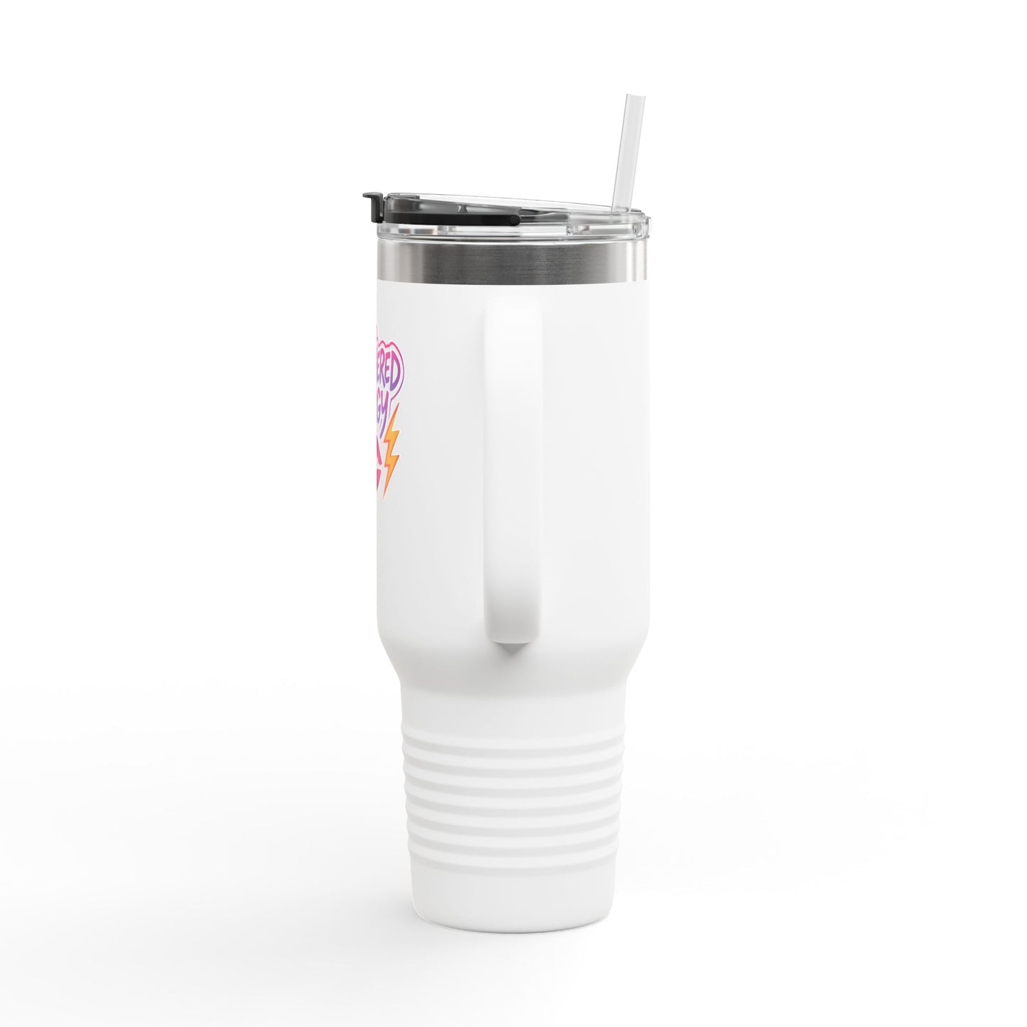 Unbothered Energy - Insulated Travel Mug, 40oz