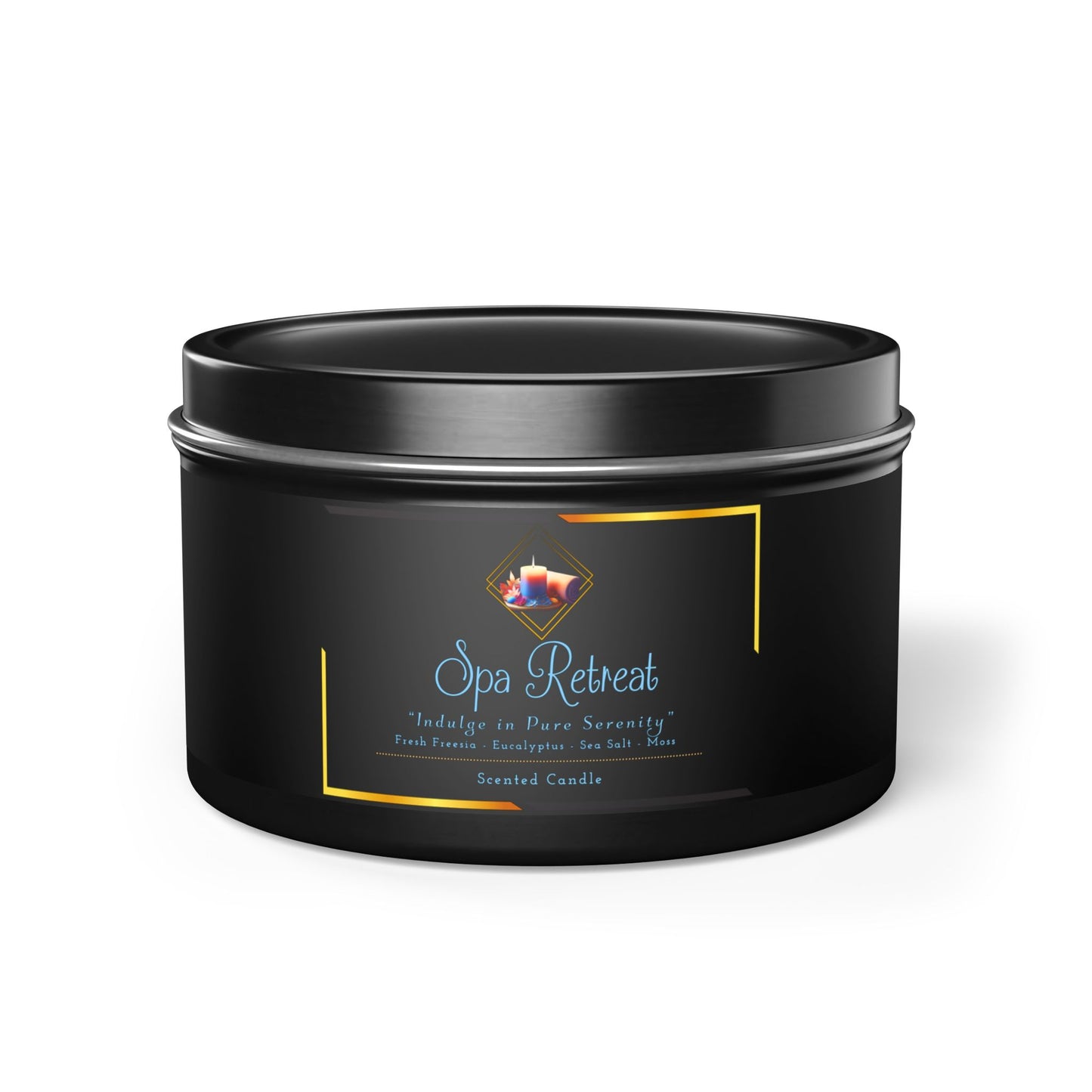 Spa Retreat - Tin Candles - Creatively Designed Shop
