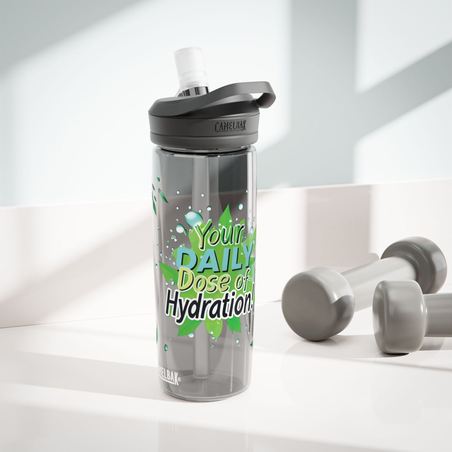 "Your Daily Dose Of Hydration" - CamelBak Eddy® Water Bottle, 20oz\25oz