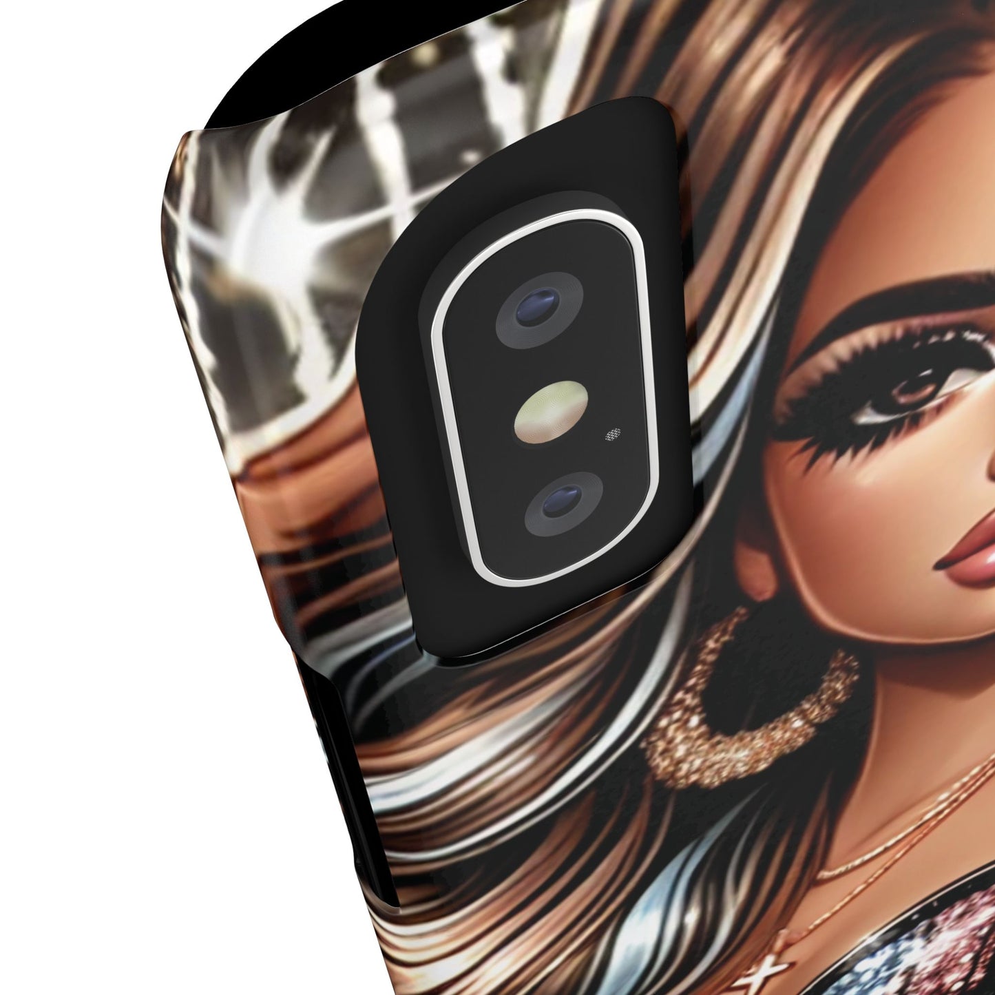 "Beautiful" - Slim Phone Cases - Creatively Designed Shop