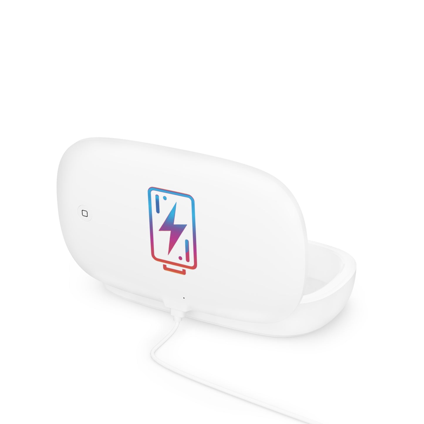 Charging Icon (Multi-Colored) -UV Phone Sanitizer and Wireless Charging Pad - Creatively Designed Shop