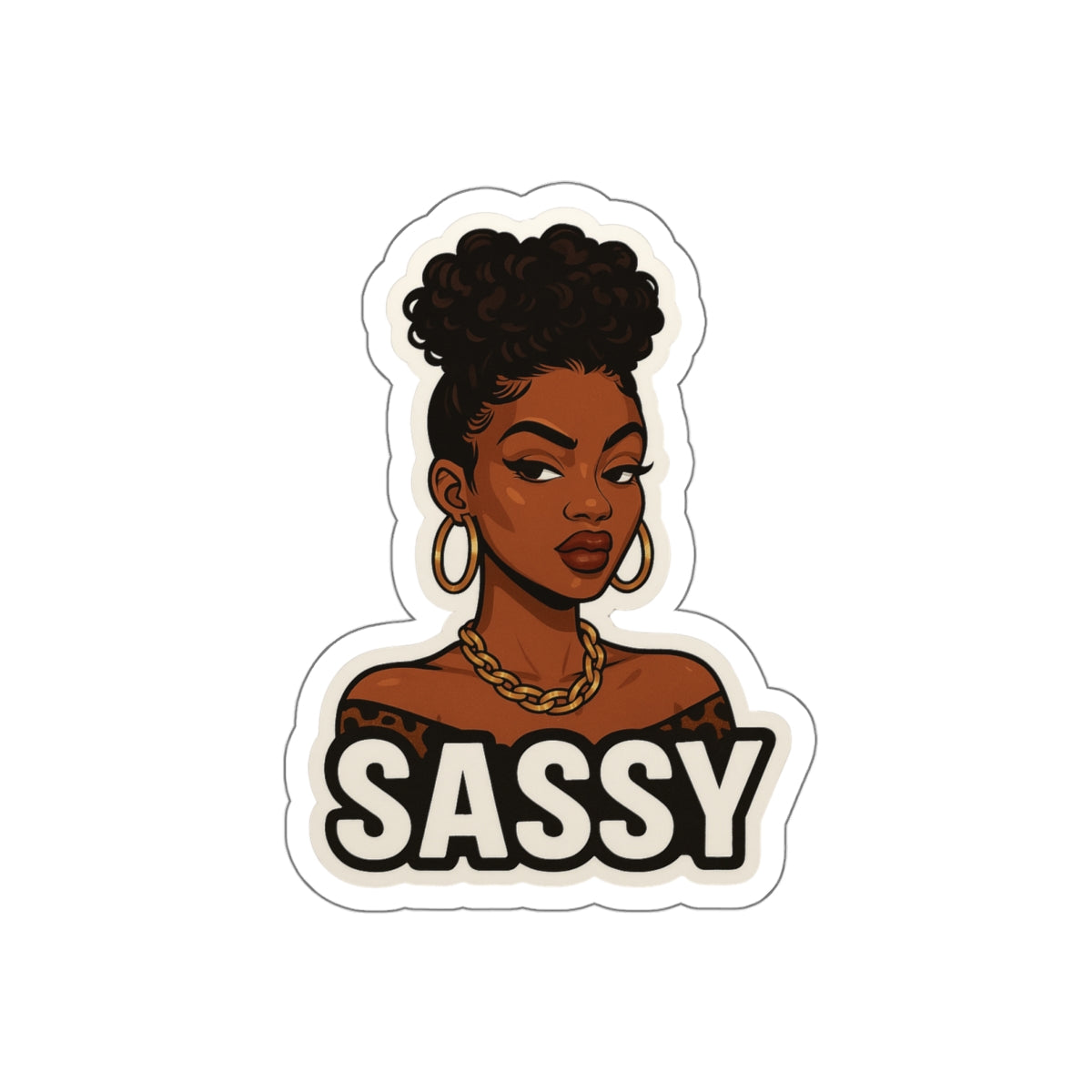 Sassy - Die-Cut Sticker
