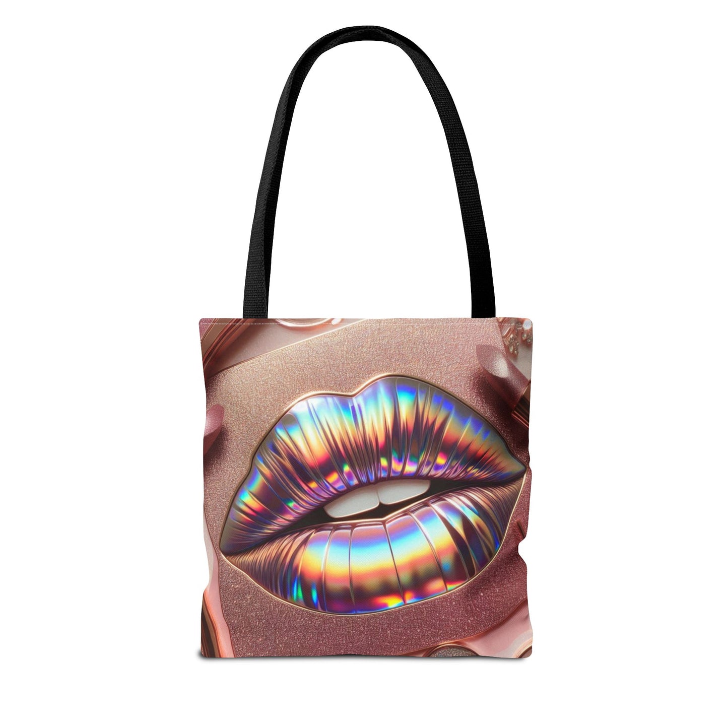 Bronze Kiss - Tote Bag (AOP) - Creatively Designed Shop