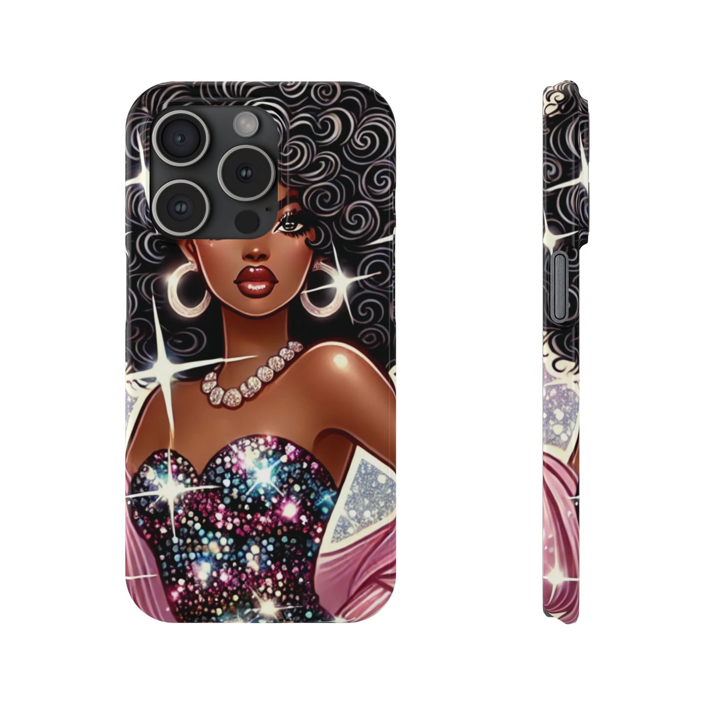 "Gorgeous" - Slim Phone Cases - Creatively Designed Shop