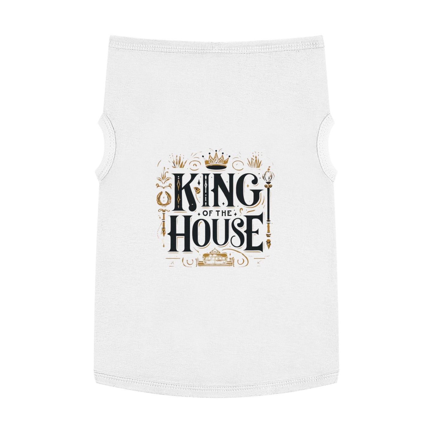 King of the House - Pet Tank Top - Creatively Designed Shop