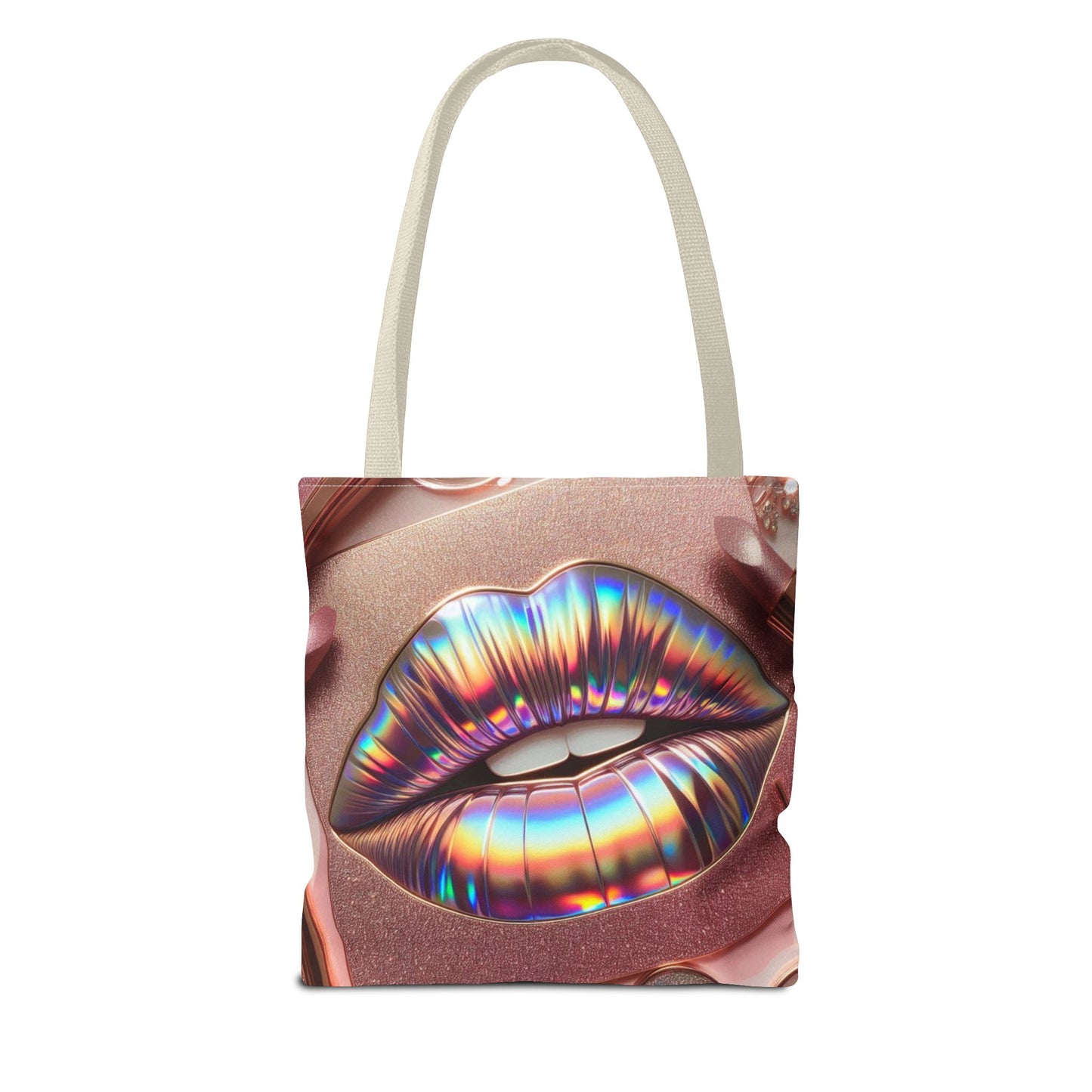 Bronze Kiss - Tote Bag (AOP) - Creatively Designed Shop