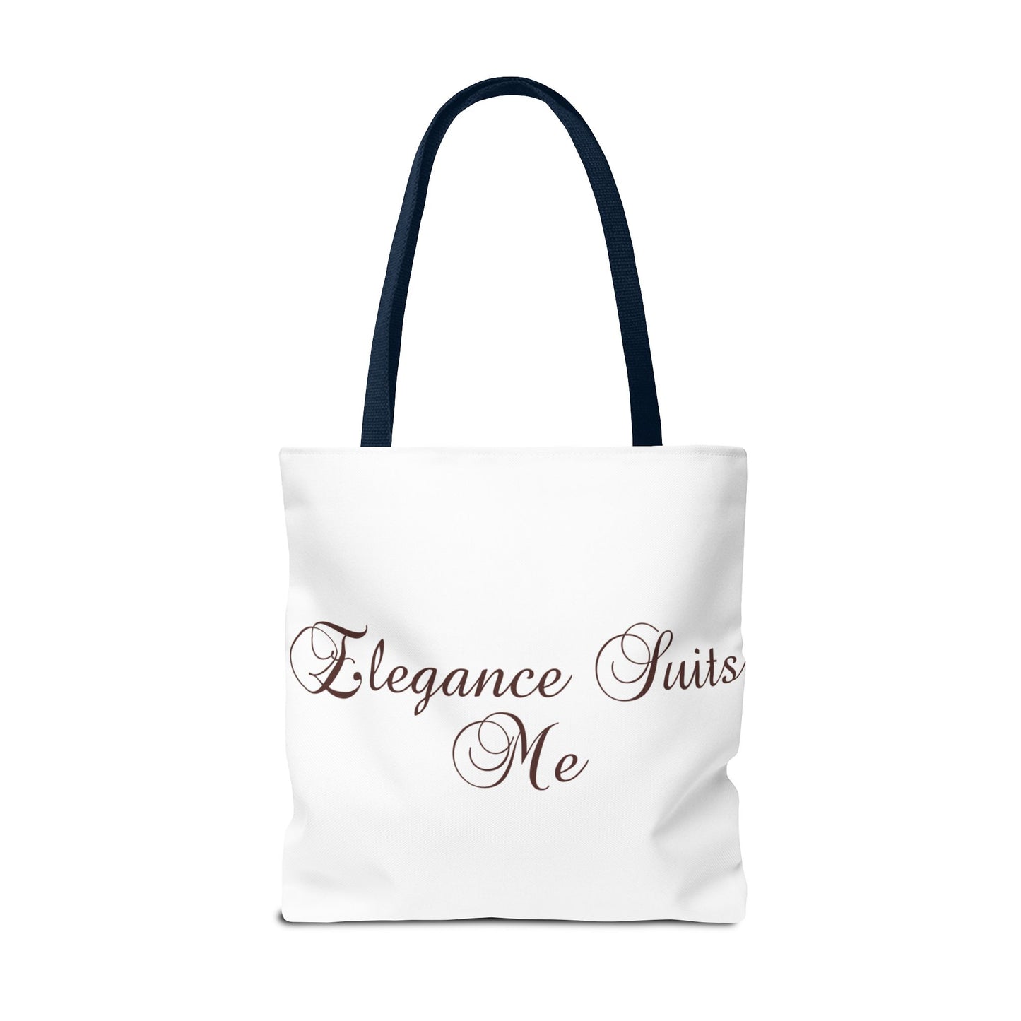 "Elegance Suits Me" - Tote Bag (AOP) - Creatively Designed Shop