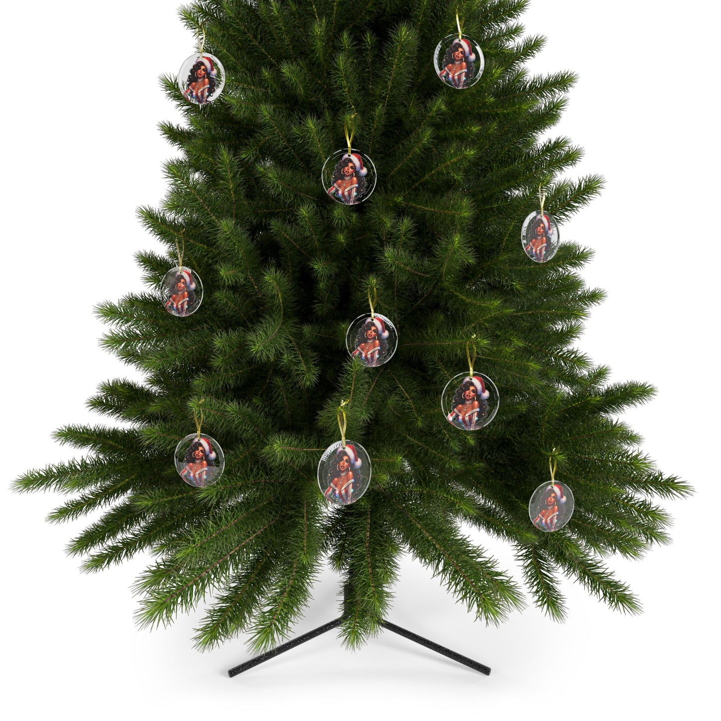 Christmas Beauty (Cultural) - Glass Ornaments - Creatively Designed Shop