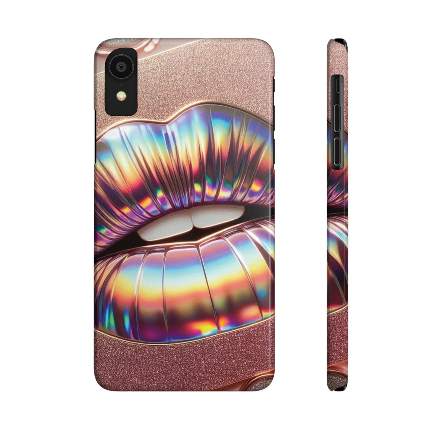 "Bronze Kiss" - Slim Phone Cases - Creatively Designed Shop