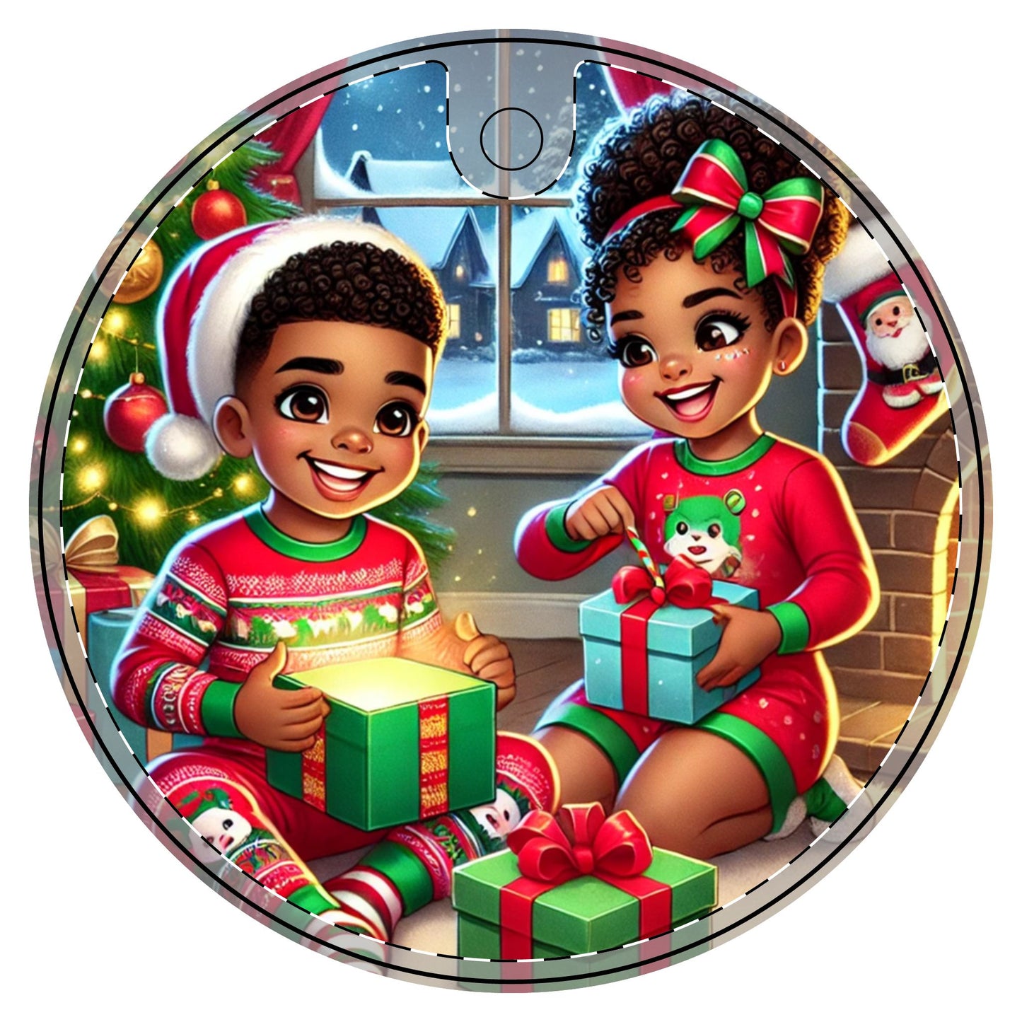 Christmas Joy - Ceramic Decoration Ornament, (1pc) - Creatively Designed Shop