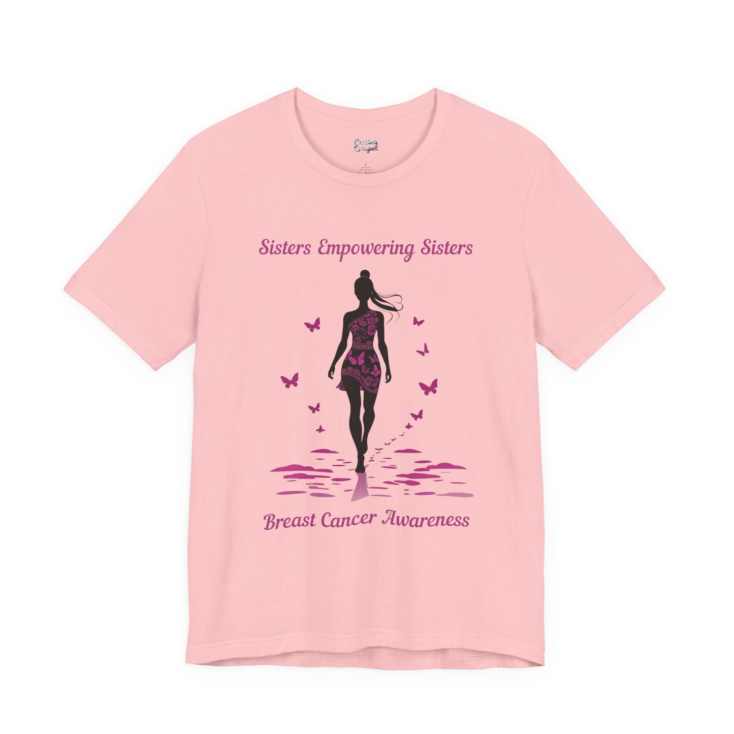 SES Breast Cancer Awareness "Woman" - Unisex Jersey Short Sleeve Tee