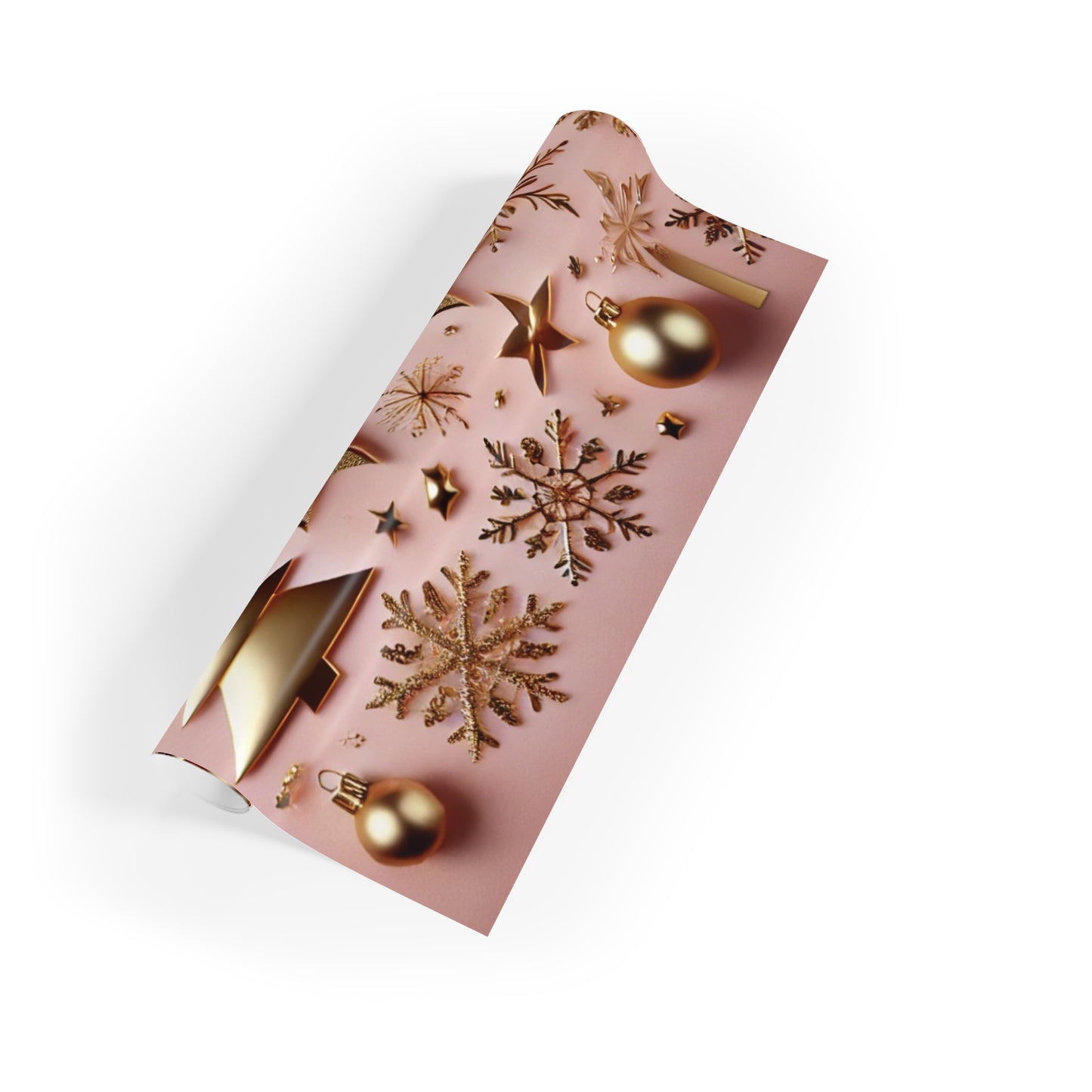 Pink & Gold Glam - Gift Wrapping Paper Rolls, 1pc - Creatively Designed Shop
