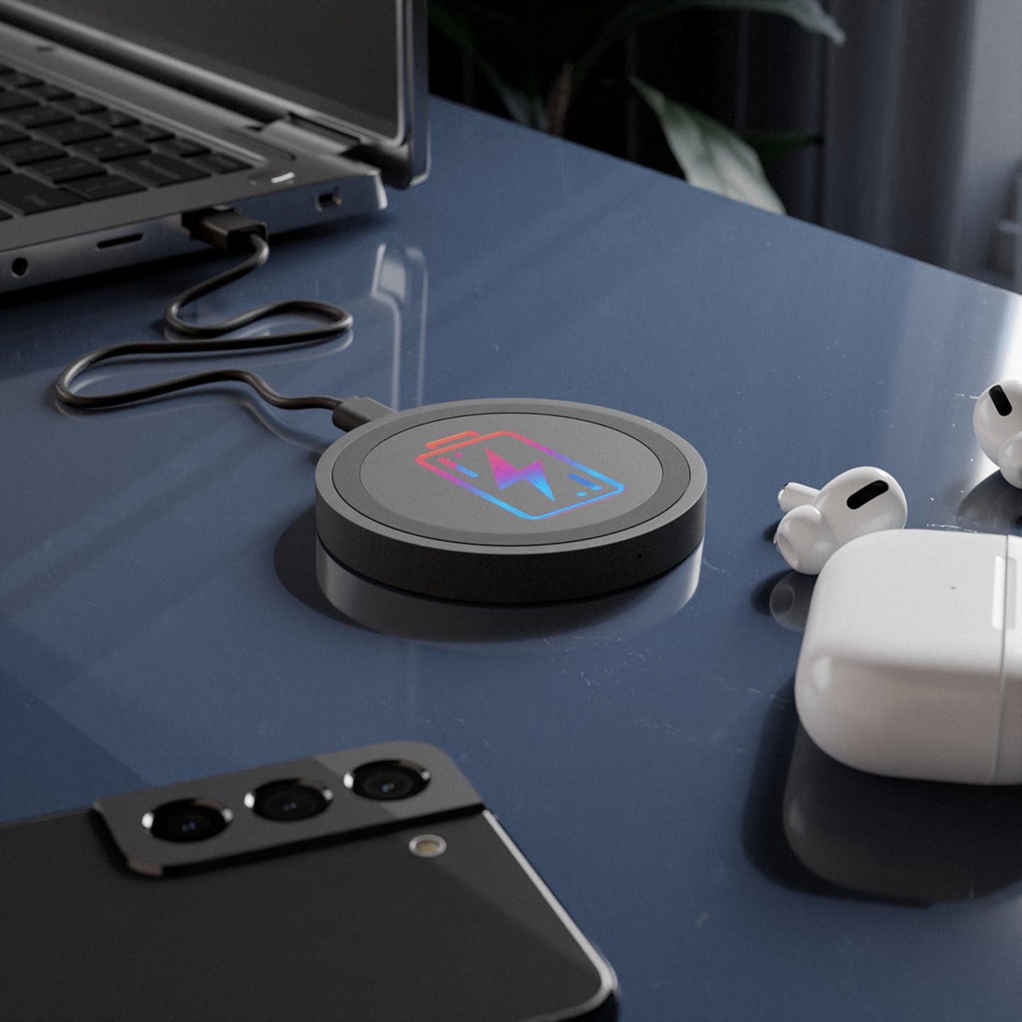 Charging Icon (Multi) - Quake Wireless Charging Pad - Creatively Designed Shop