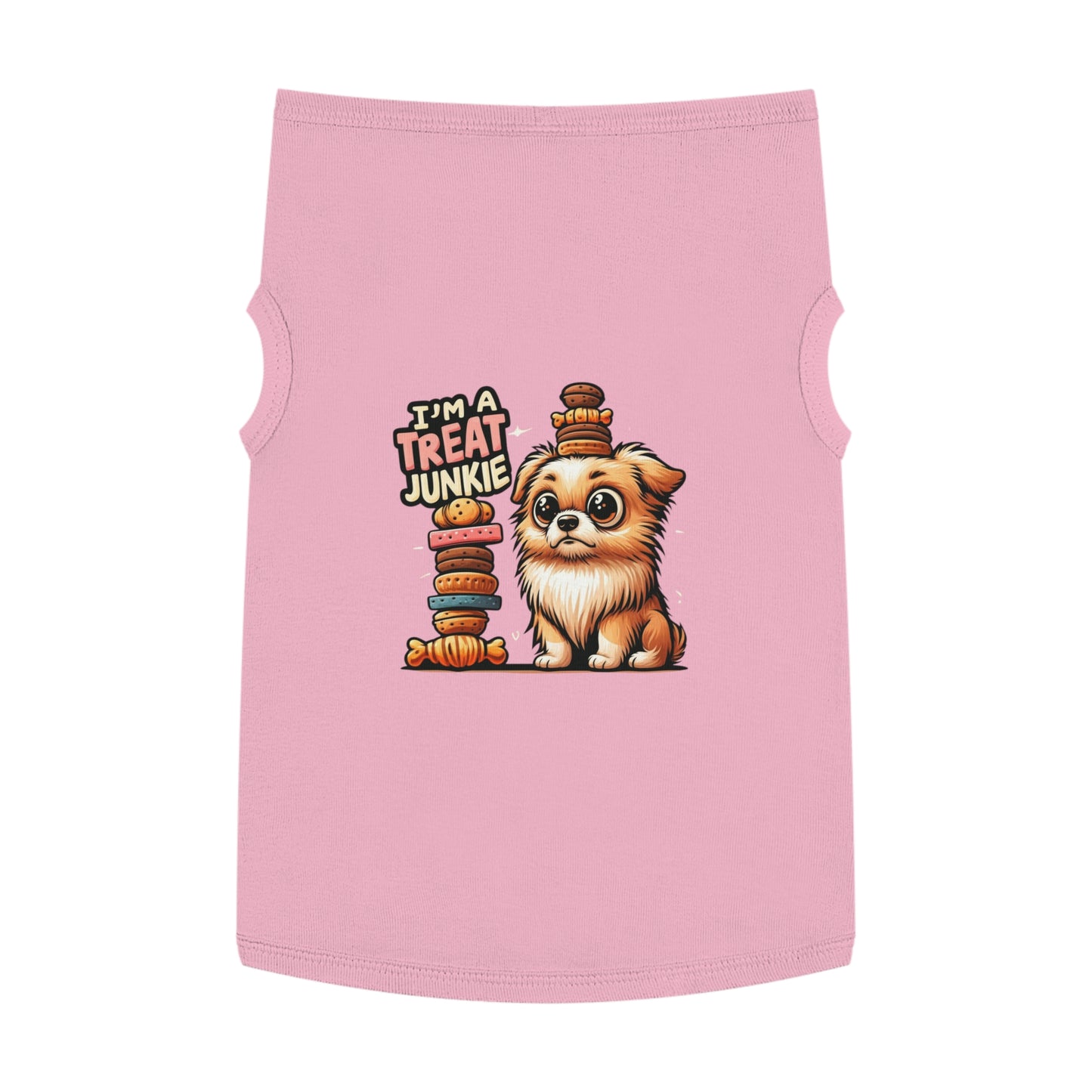 I'm A Treat Junkie - Pet Tank Top - Creatively Designed Shop