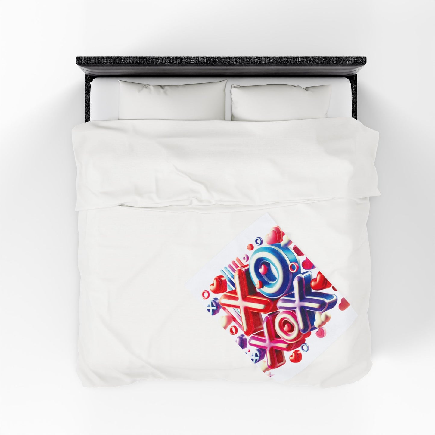 XOXO - Velveteen Plush Blanket