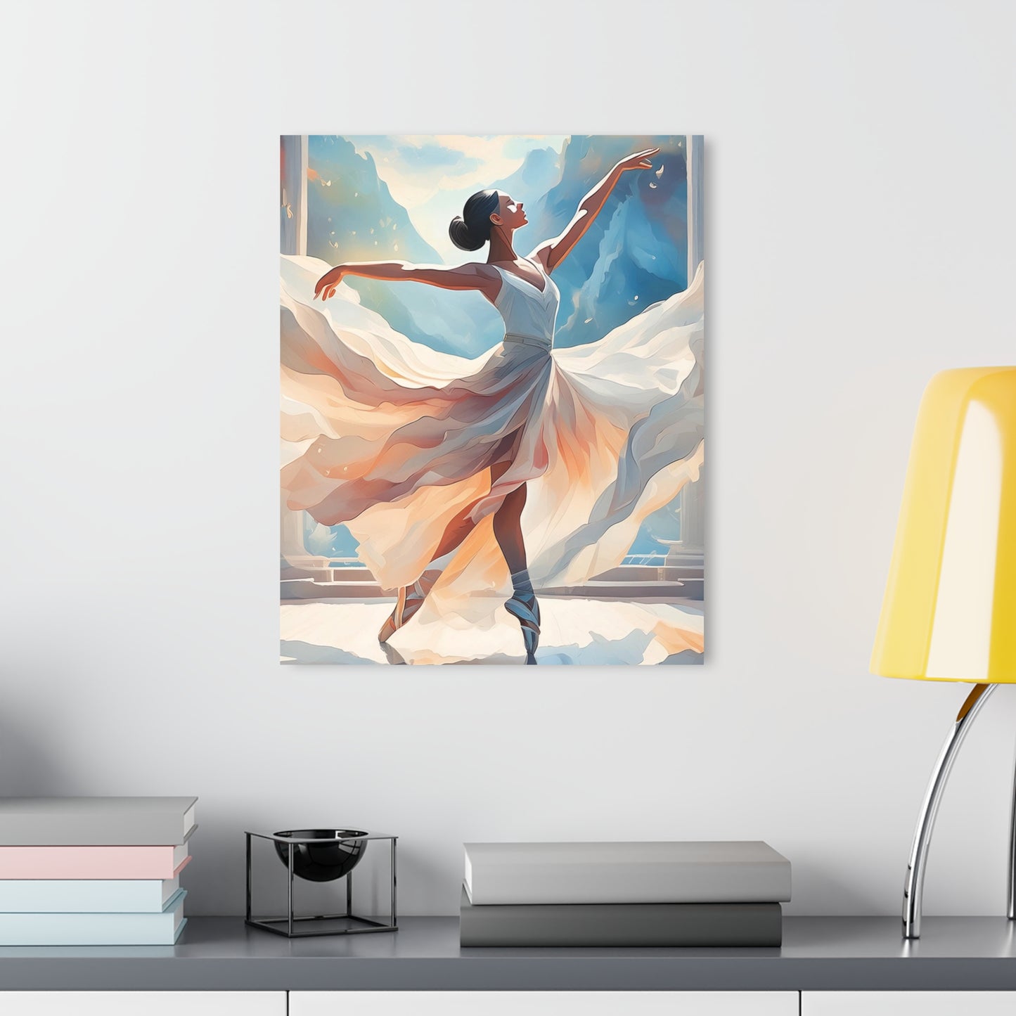 "Beautiful Ballerina" - Acrylic Prints (French Cleat Hanging) - Creatively Designed Shop