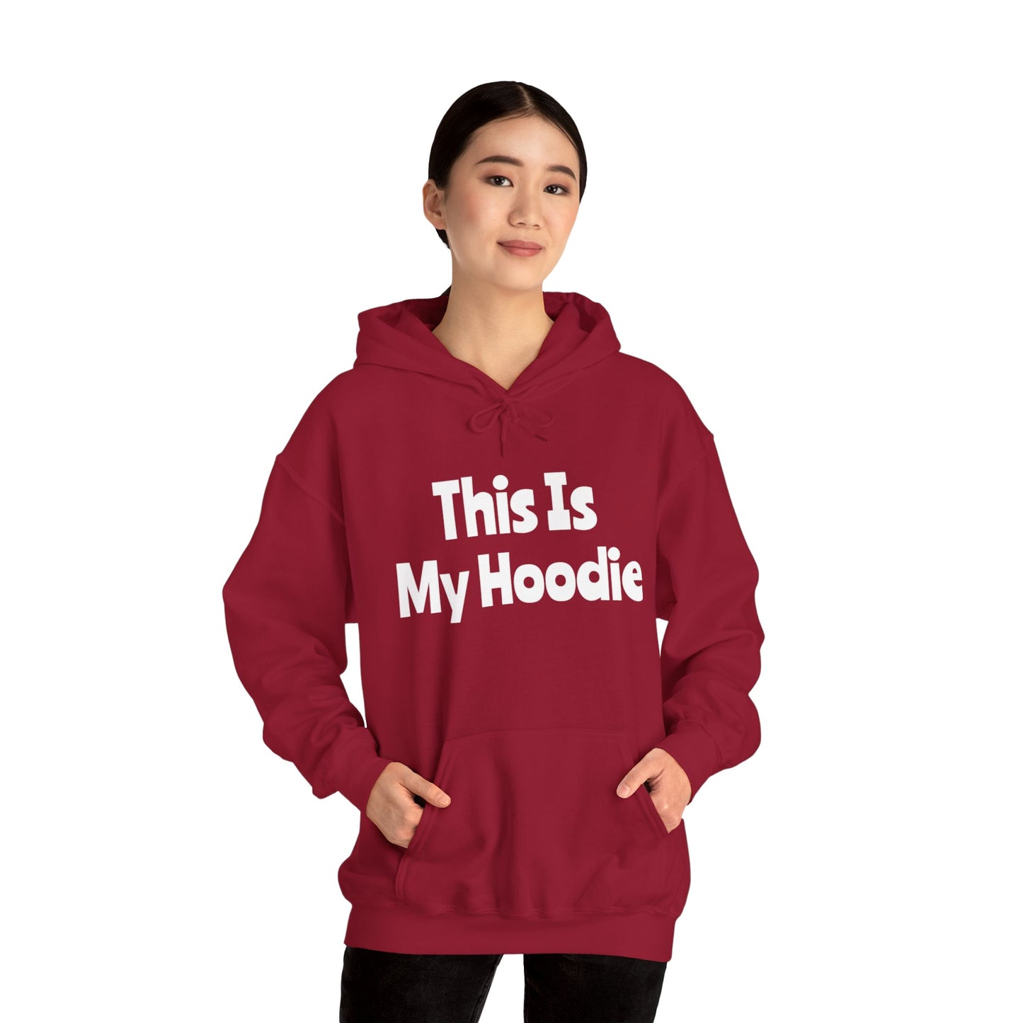 "This Is My Hoodie" - Unisex Heavy Blend™ Hooded Sweatshirt - Creatively Designed Shop