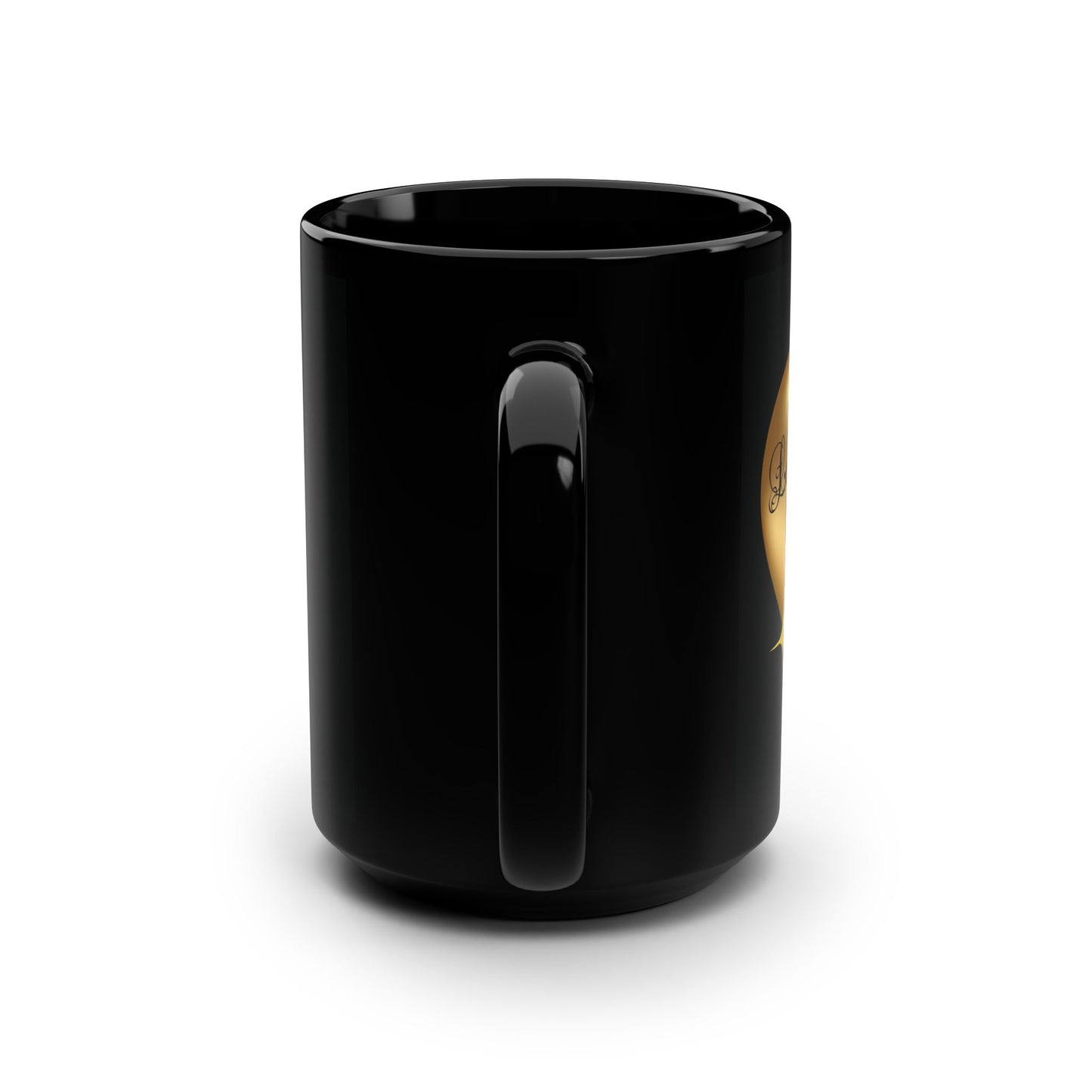 Love Like Jesus - Black Mug, 15oz - Creatively Designed Shop