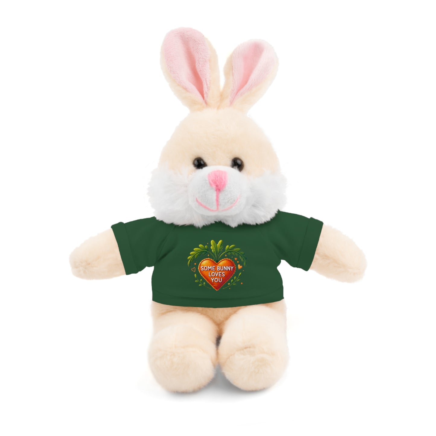 'Some Bunny Loves You' - Stuffed Bunny with Tee - Creatively Designed Shop