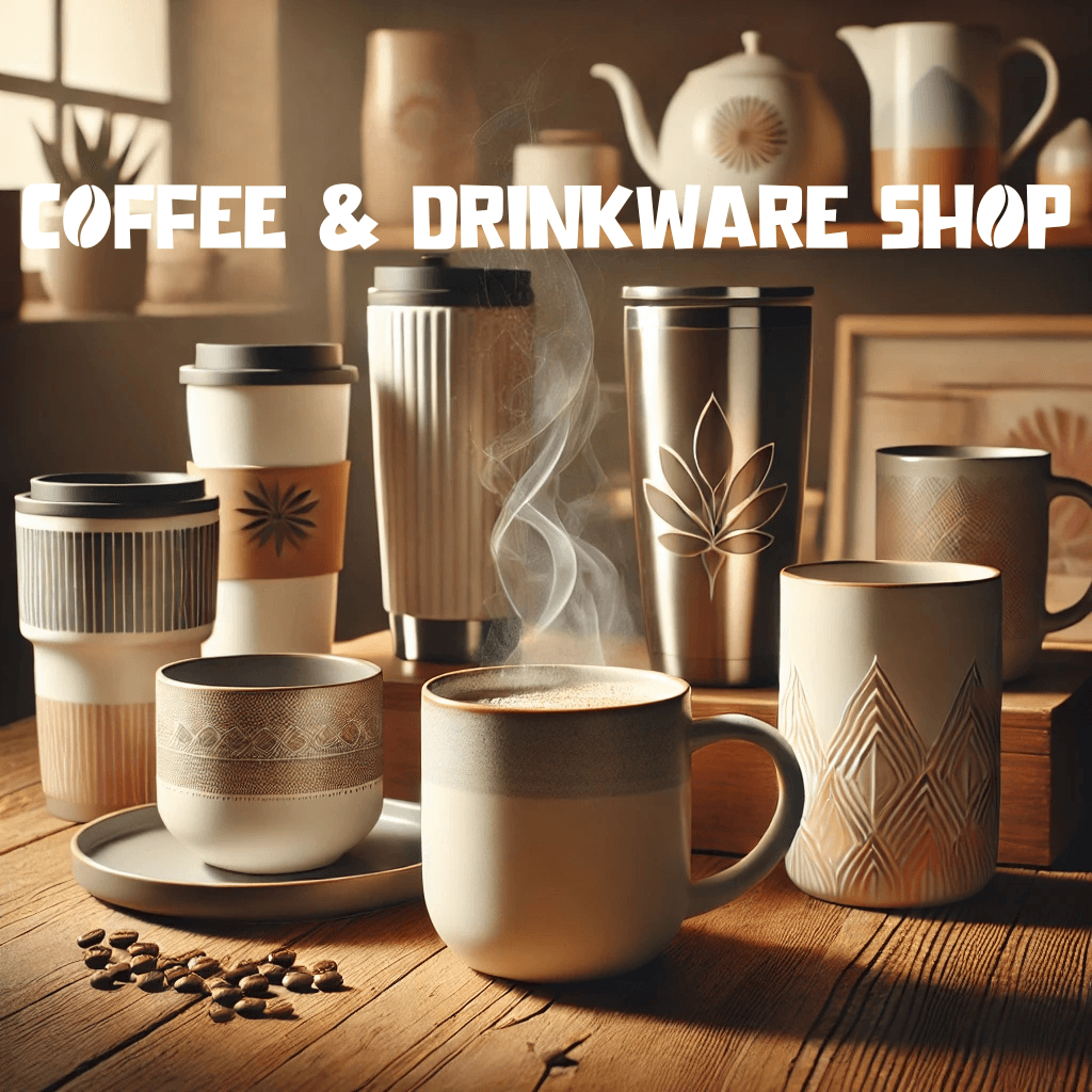 Coffee & Drinkware Shop - Creatively Designed Shop