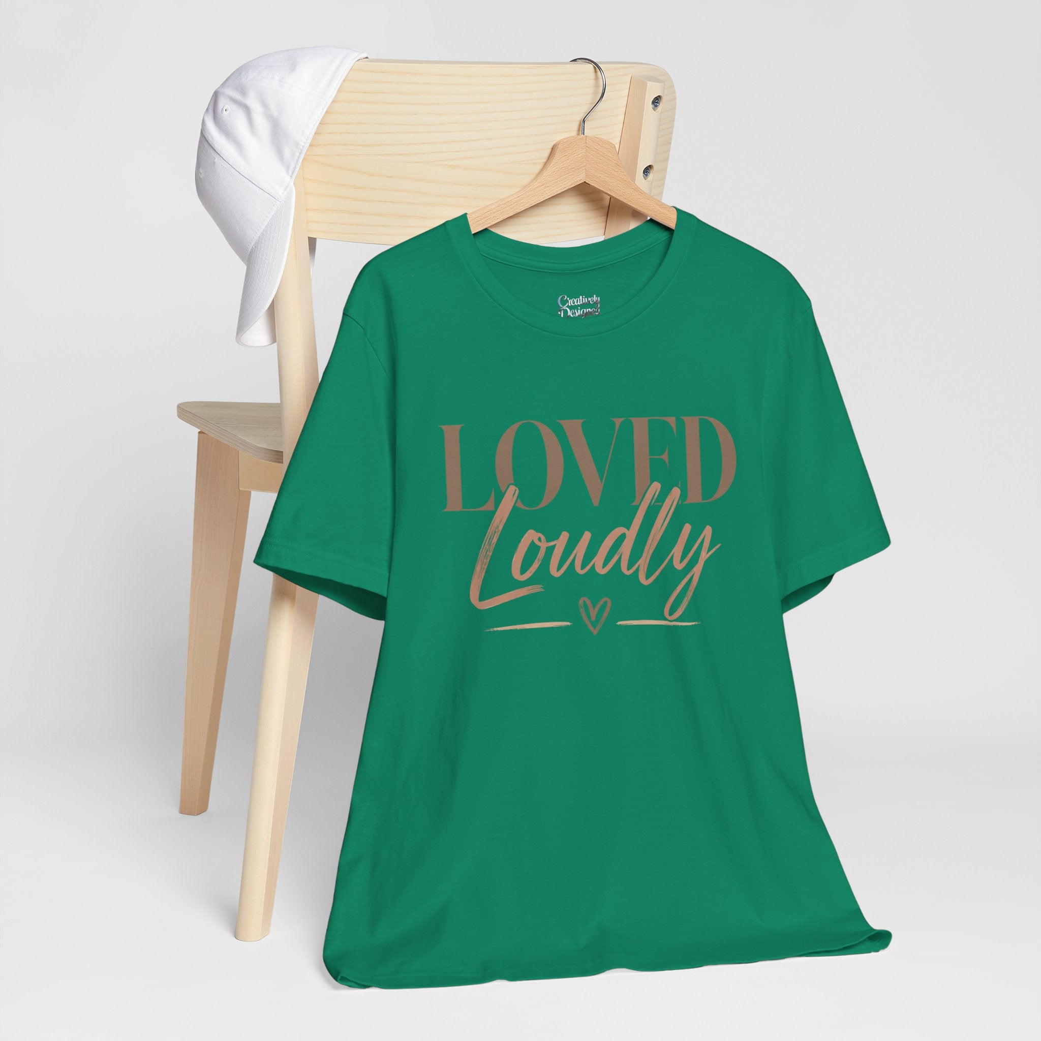 Loved Loudly - Jersey Short Sleeve Tee