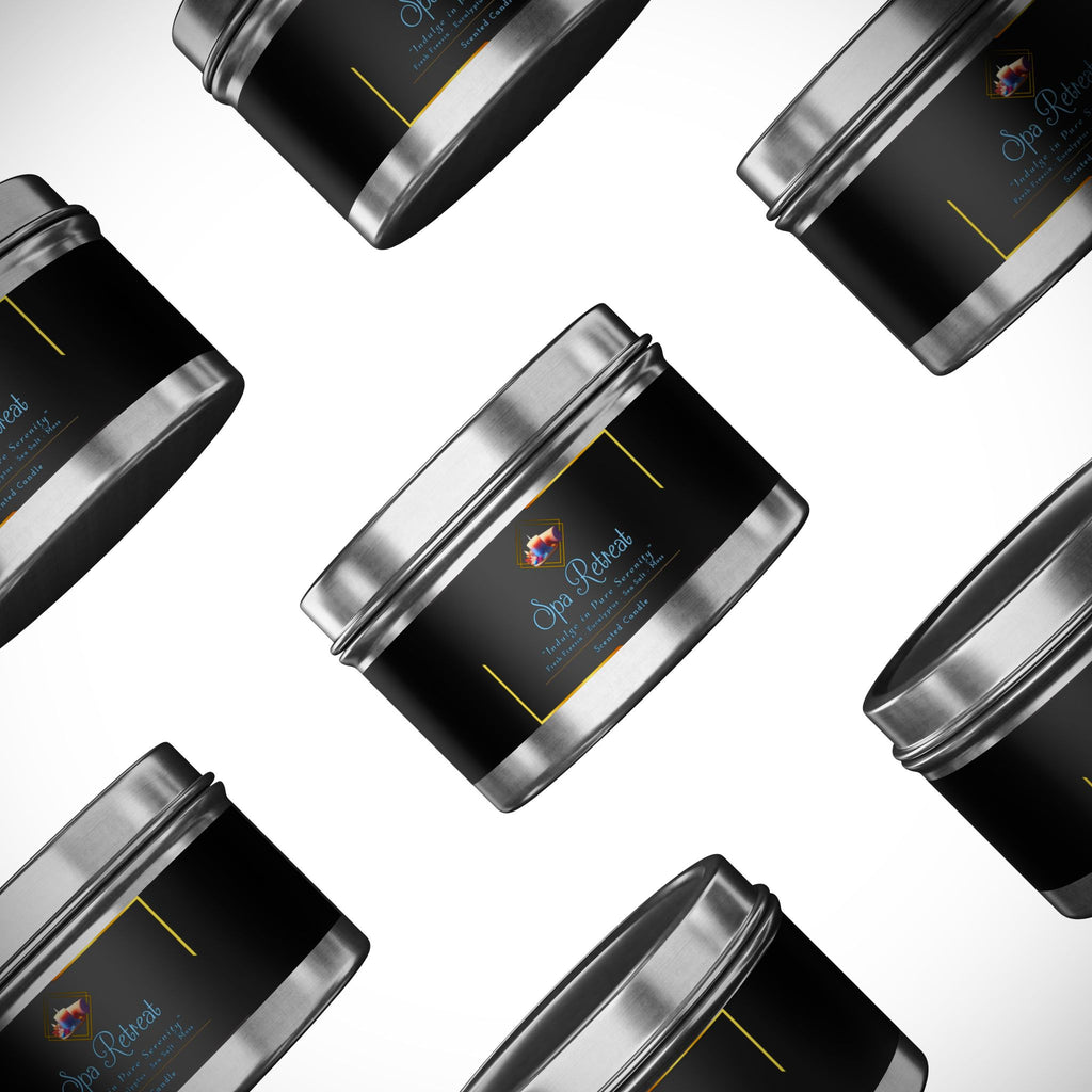 Spa Retreat - Tin Candles