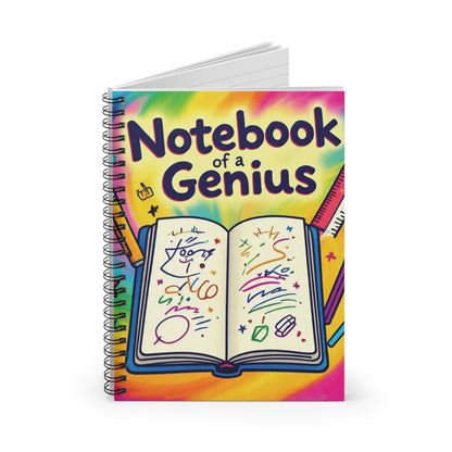 Notebook of a Genius - Spiral Notebook