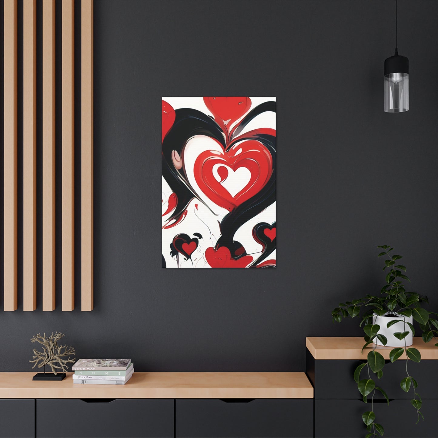 Hearts & Love - Canvas Gallery Wraps