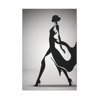 "Silhouette" - Canvas Gallery Wraps