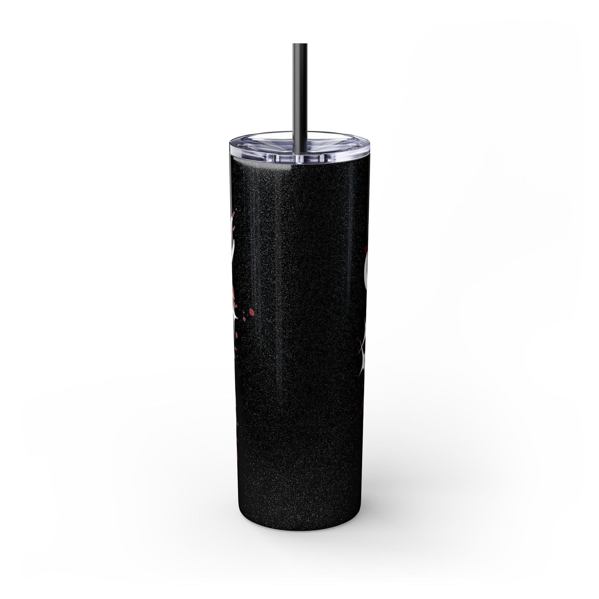 Beauty Speaks - Skinny Tumbler with Straw, 20oz - Creatively Designed Shop