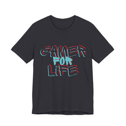Gamer for Life - Unisex Jersey Short Sleeve Tee