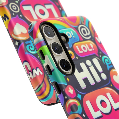 "Text Bubbles" - Tough Cases