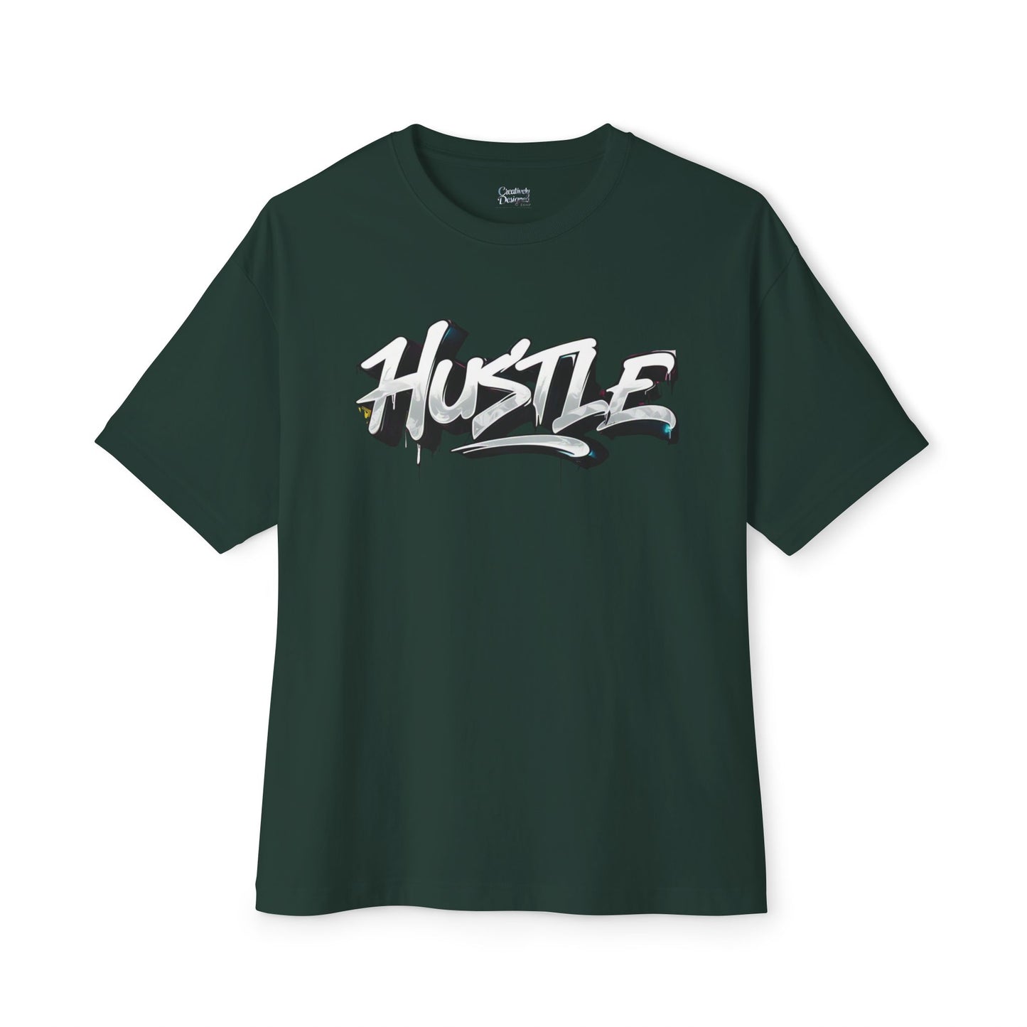 Hustle - Unisex Oversized Boxy Tee