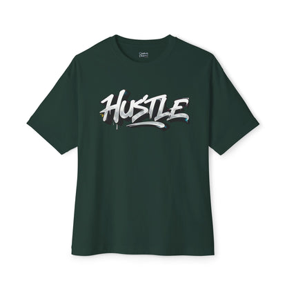 Hustle - Unisex Oversized Boxy Tee