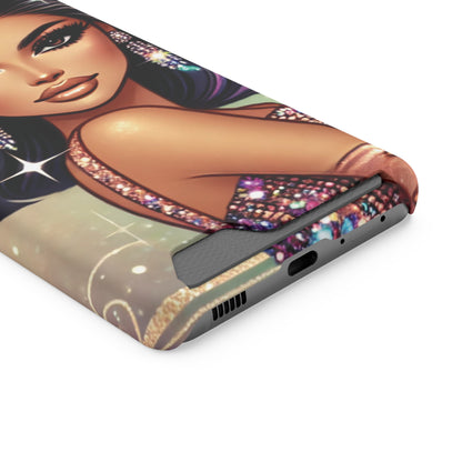 "Stunning" - Phone Case With Card Holder