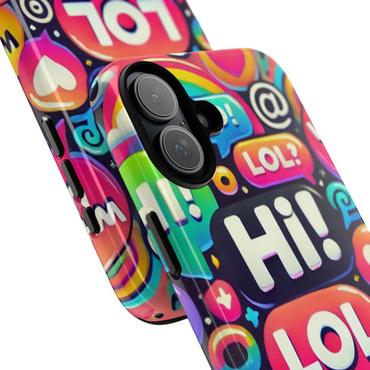 "Text Bubbles" - Tough Cases