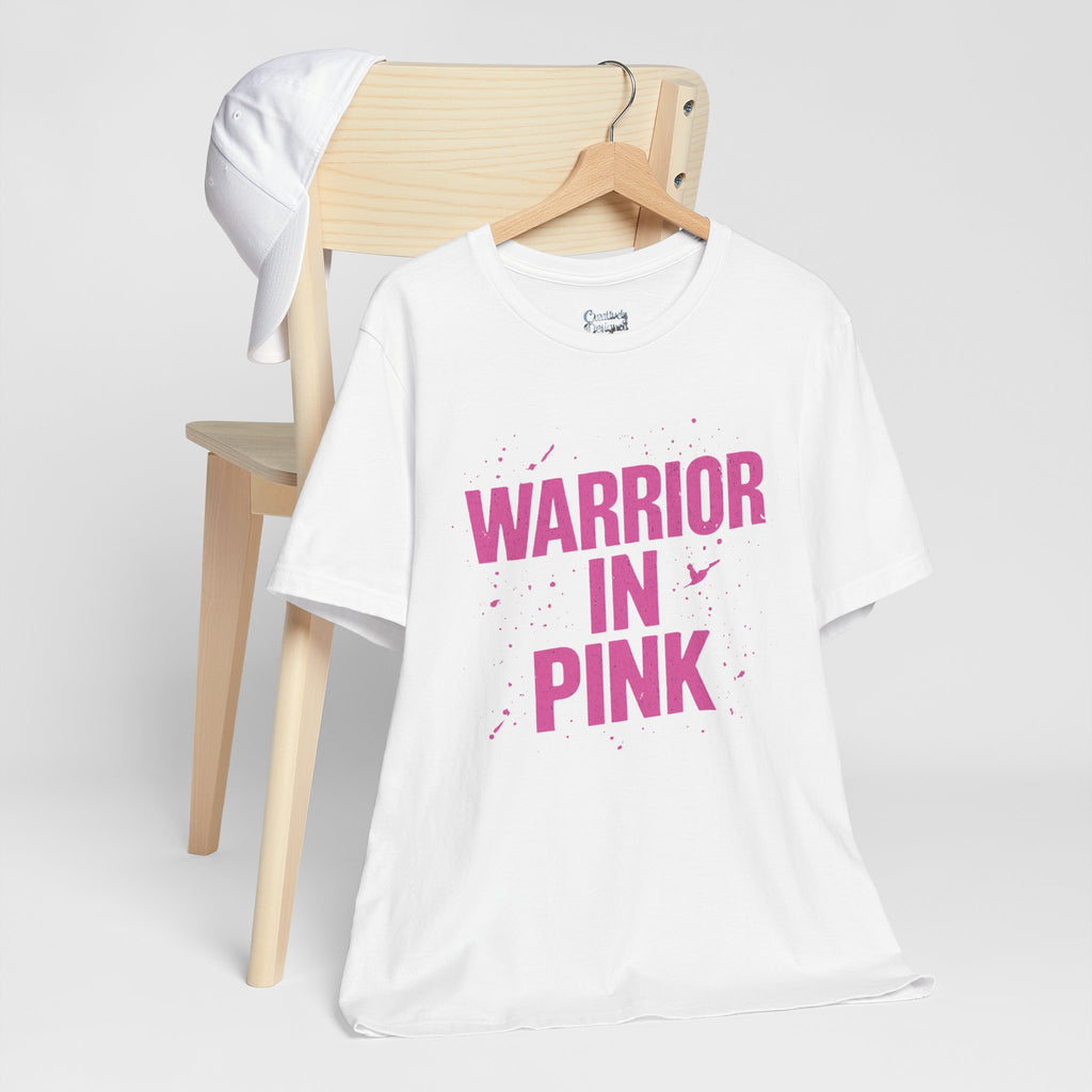 Warrior in Pink - Unisex Jersey Short Sleeve Tee