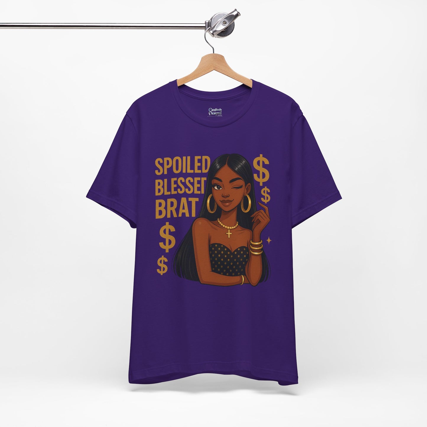 Spoiled, Blessed Brat - Unisex Jersey Short Sleeve Tee