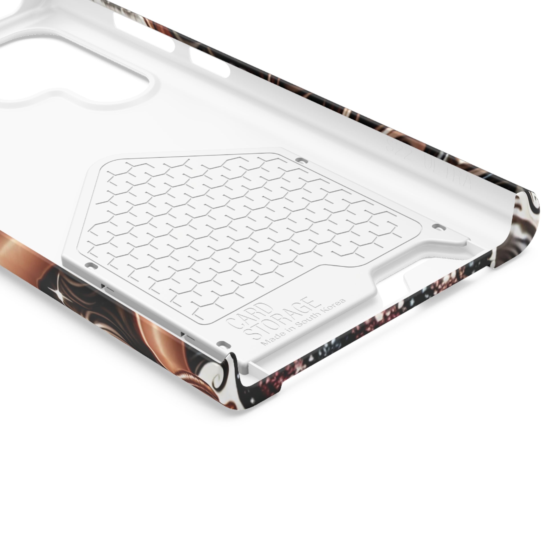 "Beautiful" - Phone Case With Card Holder - Creatively Designed Shop