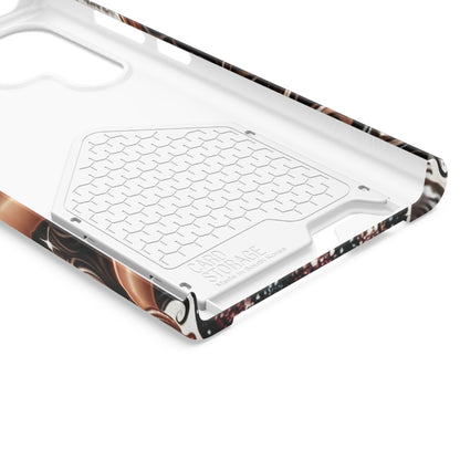 "Beautiful" - Phone Case With Card Holder - Creatively Designed Shop