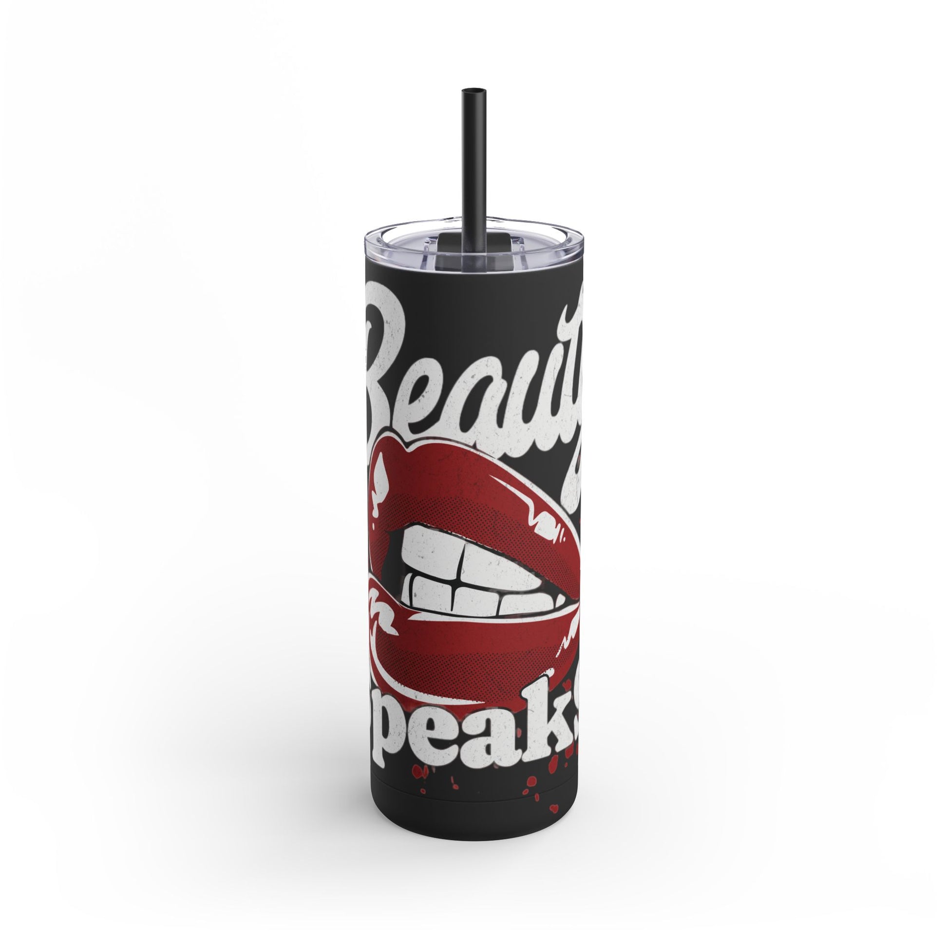 Beauty Speaks - Maars Maker Skinny Matte Tumbler, 20oz - Creatively Designed Shop