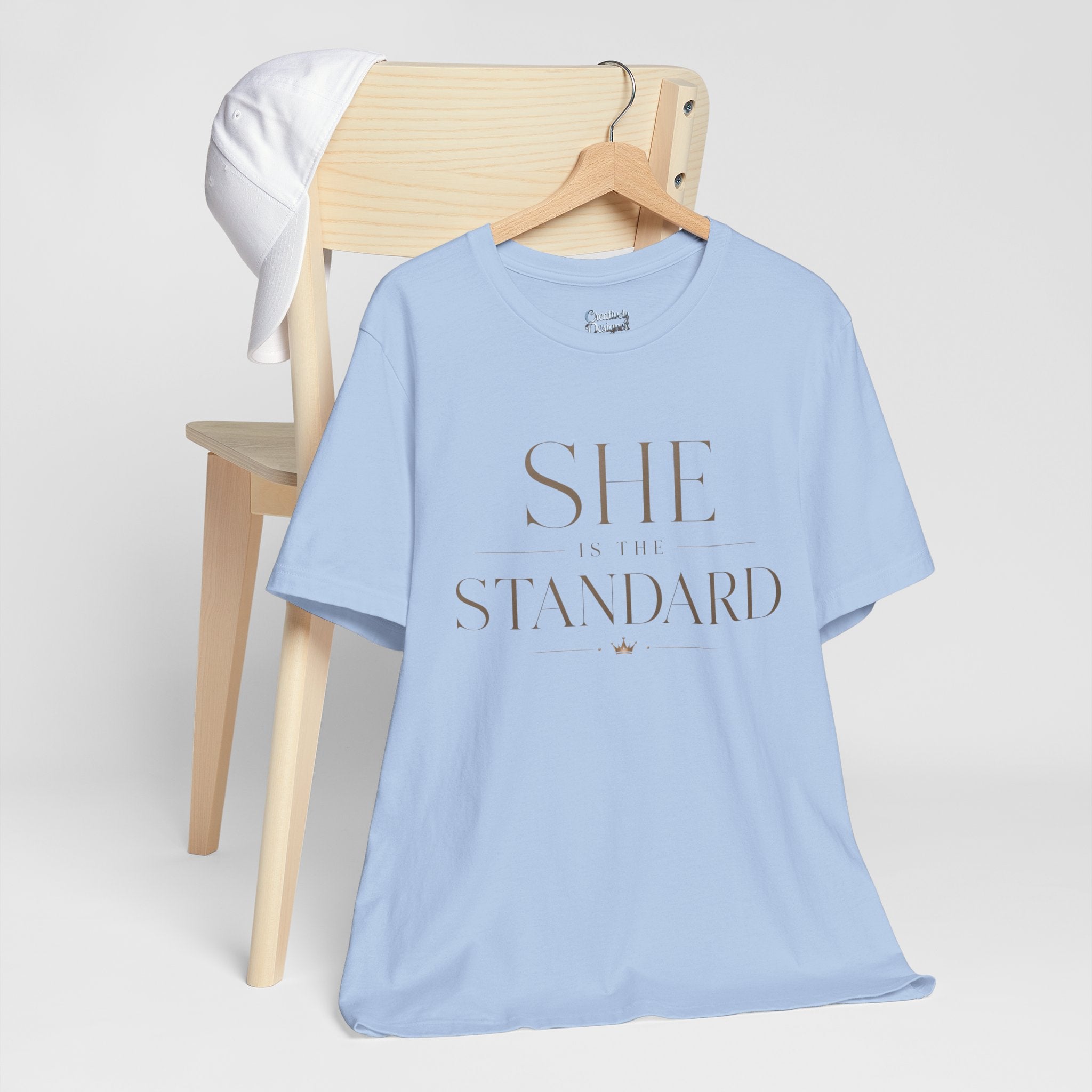 SHE is the STANDARD - Jersey Short Sleeve Tee