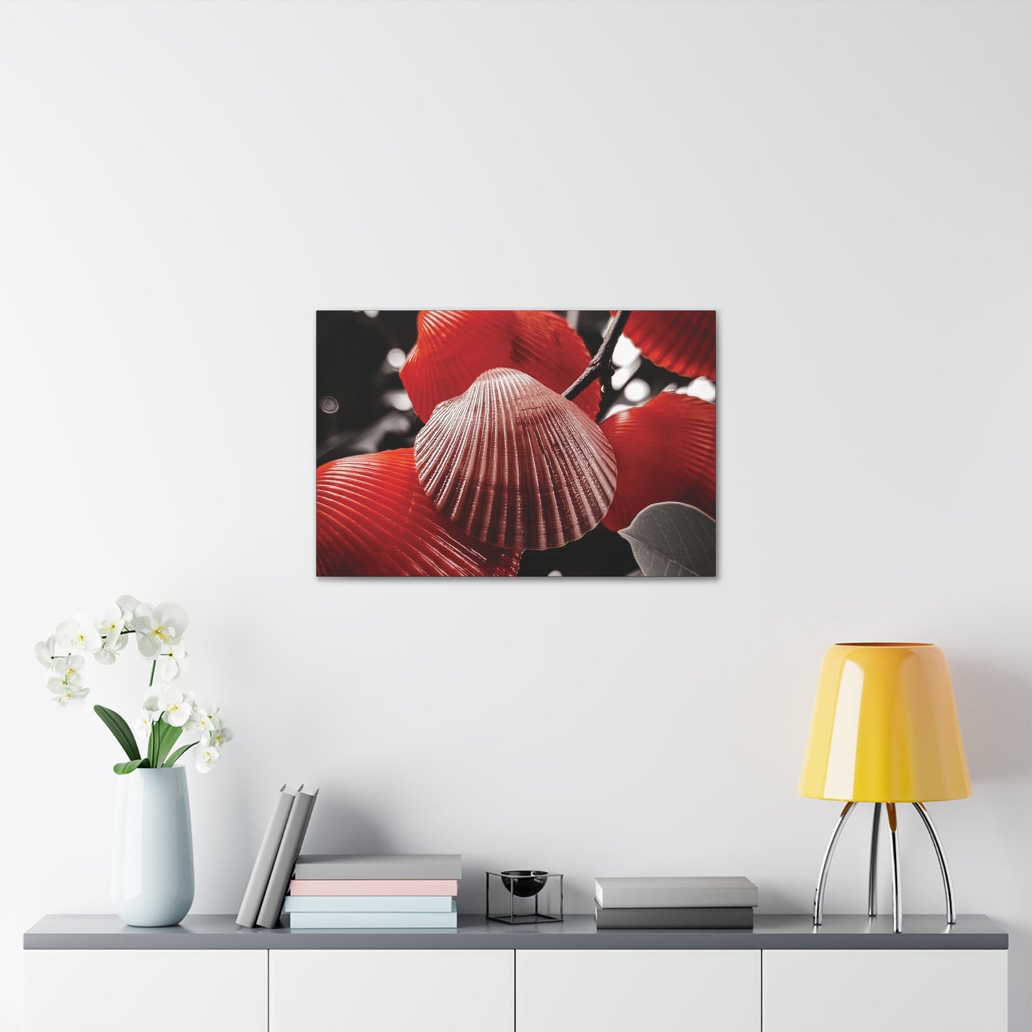 Red Shells - Canvas Gallery Wraps