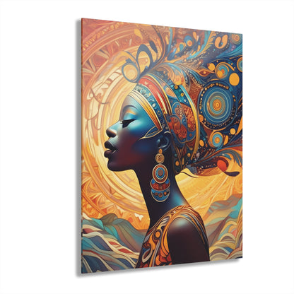 "African Beauty" - Acrylic Prints (French Cleat Hanging)