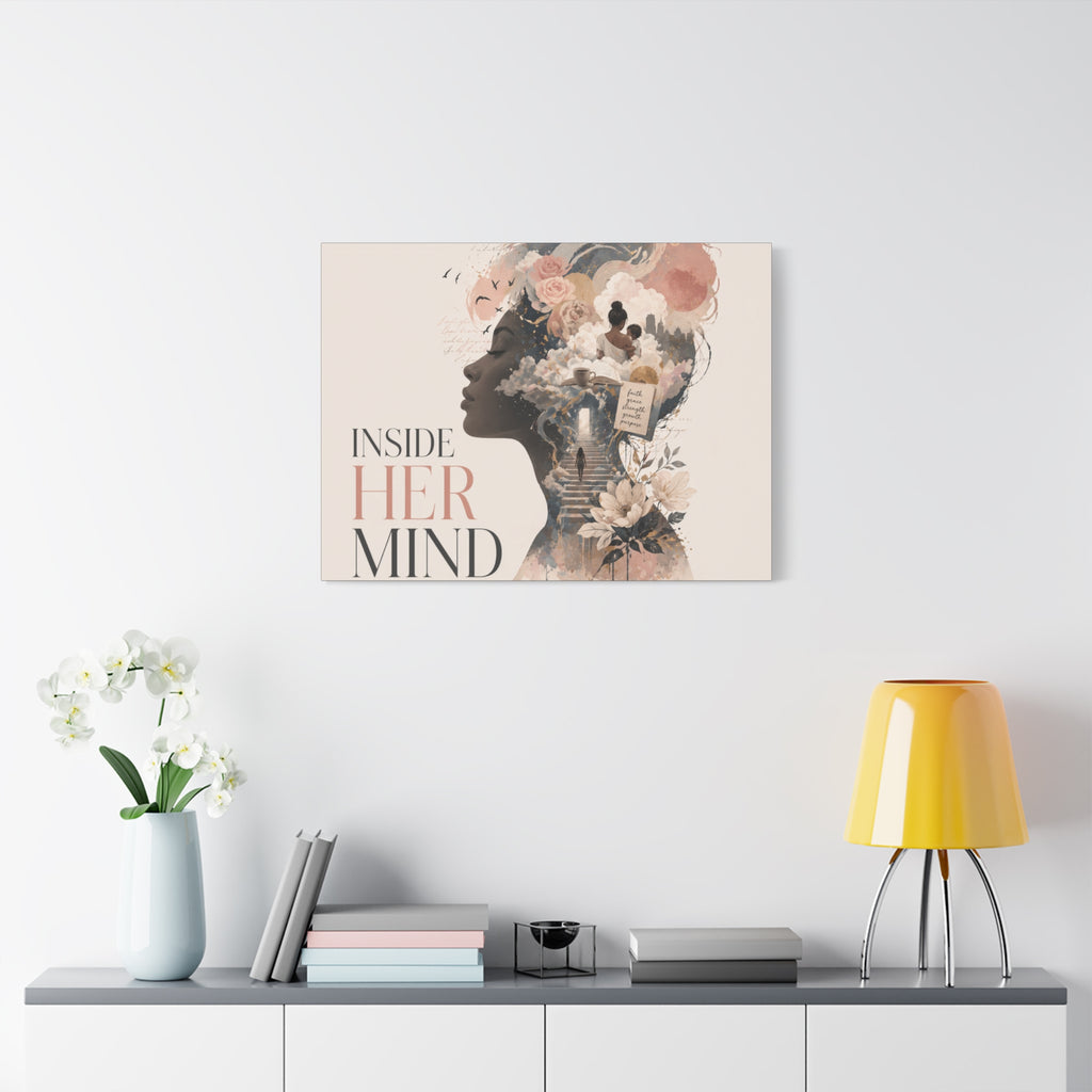 Inside Her Mind - Matte Canvas Wall Art