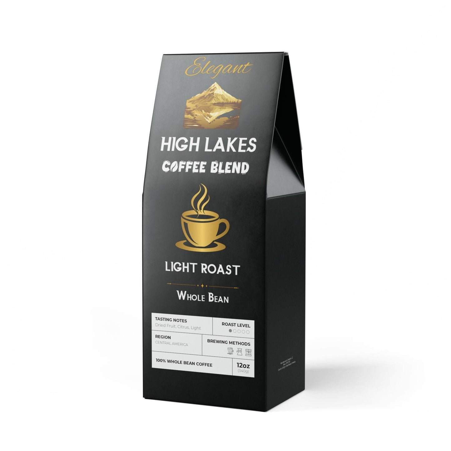 Elegant High Lakes Coffee Blend (Light Roast) - Creatively Designed Shop
