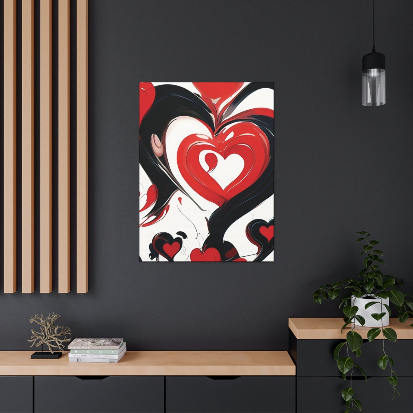 Hearts & Love - Canvas Gallery Wraps