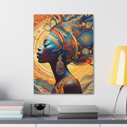 African Beauty - Canvas Gallery Wraps