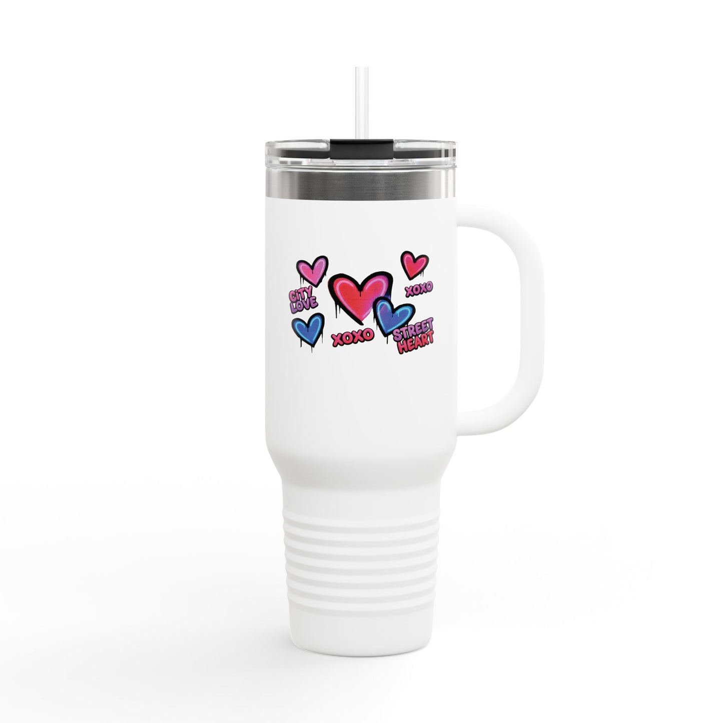 City Love Street Heart – 40oz Insulated Tumbler